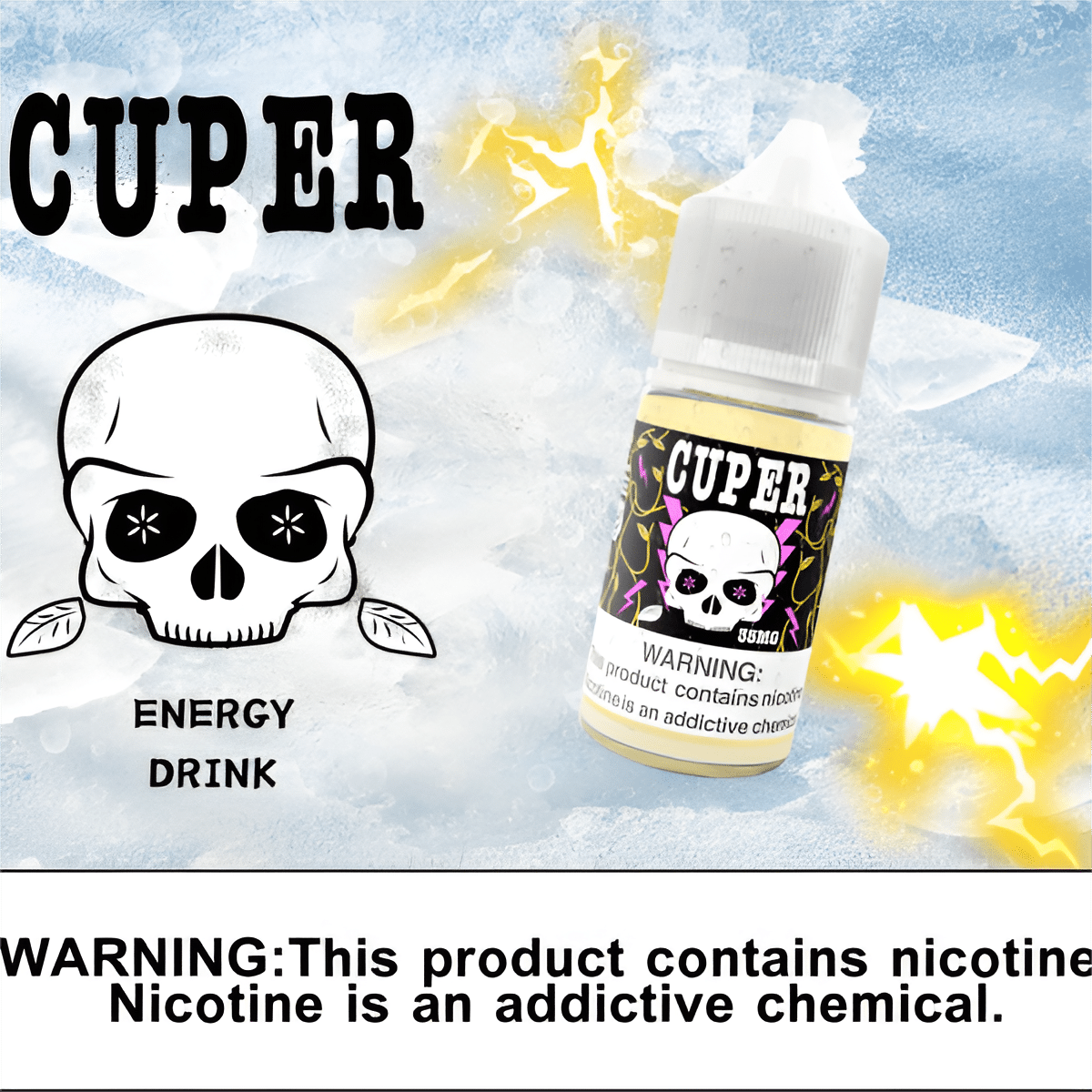 CUPER 煙油 酷柏系列｜30ML 容量／35mg 濃度｜小煙專用｜711到付